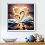 Cygne - 5d Diy Kits Broderie Diamant Diamond Painting FL3044