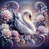 Cygne - 5d Diy Kits Broderie Diamant Diamond Painting FL3045