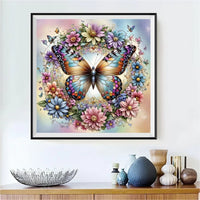 Papillon - 5D Diy Kit Broderie Diamant Diamond Painting FL3058