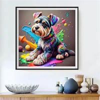 Chien - 5D Kit Broderie Diamant Diamond Painting FL3133