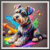 Chien - 5D Kit Broderie Diamant Diamond Painting FL3133