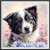 Chien - 5D Kit Broderie Diamant Diamond Painting FL3134