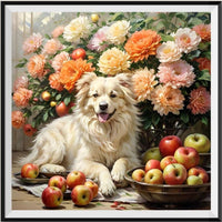 Chien - 5D Kit Broderie Diamant Diamond Painting FL3138