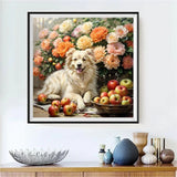 Chien - 5D Kit Broderie Diamant Diamond Painting FL3138