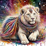 Lion - 5d Diy Kits Broderie Diamant Diamond Painting FL3173