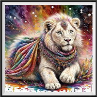 Lion - 5d Diy Kits Broderie Diamant Diamond Painting FL3173