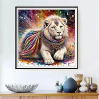 Lion - 5d Diy Kits Broderie Diamant Diamond Painting FL3173