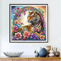 Tigre - 5D Kit Broderie Diamant Diamond Painting FL3204