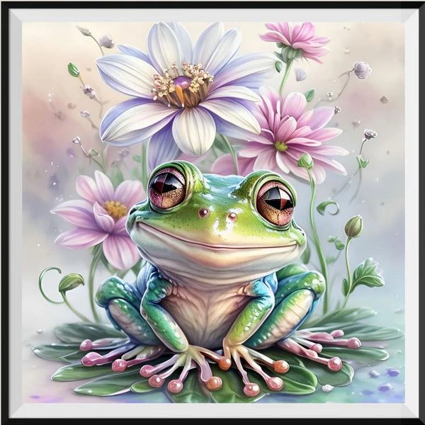 Grenouille 5d Diy Kit Broderie Diamant Diamond Painting FL3243