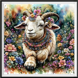 Mouton 5d Diy Kits Broderie Diamant Diamond Painting FL3247