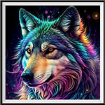 Loup 5d Diy Kits Broderie Diamant Diamond Painting FL3279
