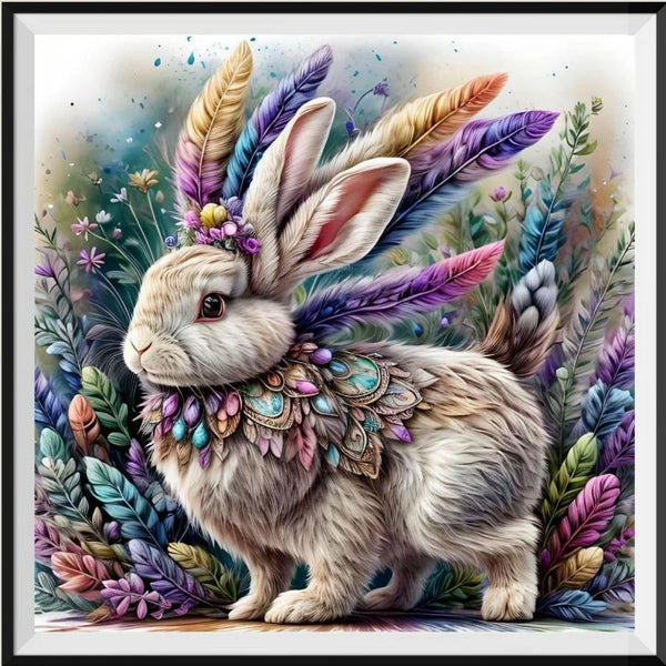 Lapin 5d Diy Kits Broderie Diamant Diamond Painting FL3292