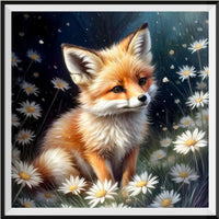 Renard - 5d Diy Kits Broderie Diamant Diamond Painting FL3298