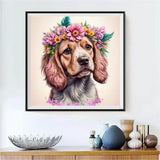 Chien - 5D Kit Broderie Diamant Diamond Painting FL3473