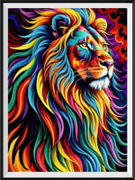 Lion - 5D Kit Broderie Diamants Diamond Painting FL3503