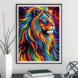 Lion - 5D Kit Broderie Diamants Diamond Painting FL3503