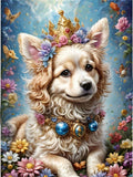 Chien 5d Diy Kits Broderie Diamant Diamond Painting FL3591