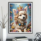 Chien 5d Diy Kits Broderie Diamant Diamond Painting FL3591