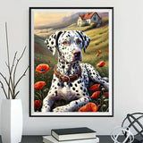 Chien 5d Diy Kits Broderie Diamant Diamond Painting FL3592