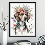 Chien 5d Diy Kits Broderie Diamant Diamond Painting FL3593