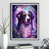 Chien 5d Diy Kits Broderie Diamant Diamond Painting FL3597