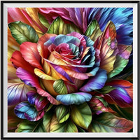 Roses - 5D Kit Broderie Diamant Diamond Painting FL4002