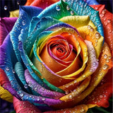 Roses - 5D Kit Broderie Diamant Diamond Painting FL4081