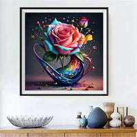 Roses - 5D Kit Broderie Diamant Diamond Painting FL4082