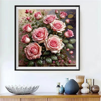 Roses - 5D Kit Broderie Diamant Diamond Painting FL4083