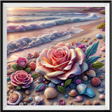 Roses - 5D Kit Broderie Diamant Diamond Painting FL4087