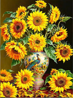 Tournesol - 5D Kit Broderie Diamants Diamond Painting FL4091