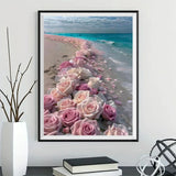 Roses - 5D Kit Broderie Diamants Diamond Painting FL4093