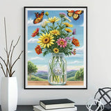 Fleur - 5D Kit Broderie Diamants Diamond Painting FL4099