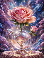 Roses - 5D Kit Broderie Diamants Diamond Painting FL4109