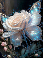 Roses - 5D Kit Broderie Diamants Diamond Painting FL4112