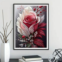 Roses - 5D Kit Broderie Diamants Diamond Painting FL4114