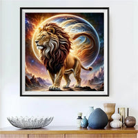 Lion - 5d Diy Kits Broderie Diamant Diamond Painting FL4224