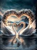Cygne - 5D Kit Broderie Diamants Diamond Painting FL4408