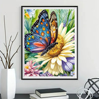 Papillon - 5D Diy Kit Broderie Diamant Diamond Painting FL4424