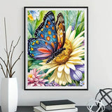 Papillon - 5D Diy Kit Broderie Diamant Diamond Painting FL4424