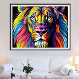 Lion - 5D Kit Broderie Diamants Diamond Painting FL4440