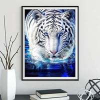 Tigre - 5d Diy Kits Broderie Diamant Diamond Painting FL4446