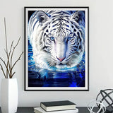 Tigre - 5d Diy Kits Broderie Diamant Diamond Painting FL4446