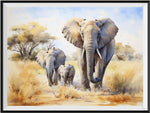 Éléphant - 5D Kit Broderie Diamants Diamond Painting FL4449