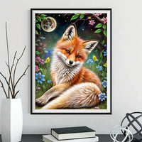 Renard - 5d Diy Kits Broderie Diamant Diamond Painting FL4452