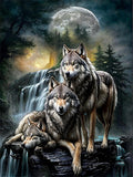 Loup - 5D Kit Broderie Diamant Diamond Painting FL4457