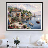 Paysage 5D Diy Kits Broderie Diamant Diamond Painting FL4656