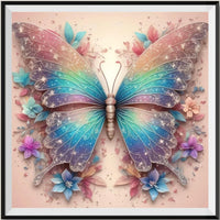 Papillon - 5D Diy Kit Broderie Diamant Diamond Painting FL5077