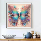 Papillon - 5D Diy Kit Broderie Diamant Diamond Painting FL5077