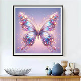 Papillon - 5D Diy Kit Broderie Diamant Diamond Painting FL5091